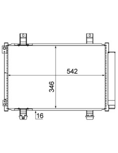 COMPATIBLE CON CONDENSADOR OPEL AGILA 1.0