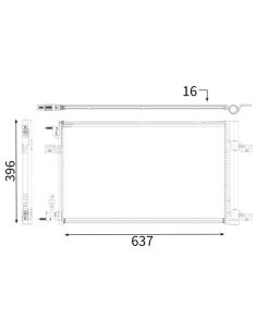 COMPATIBLE CON CONDENSADOR OPEL ASTRA J 1.7CDTI 10