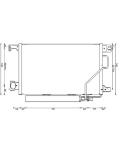 COMPATIBLE CON CONDENSADOR MERCEDES CCLASS TMODEL S203