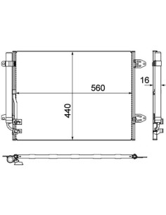 COMPATIBLE CON CONDENSADOR VOLKSWAGEN PASSAT 2010