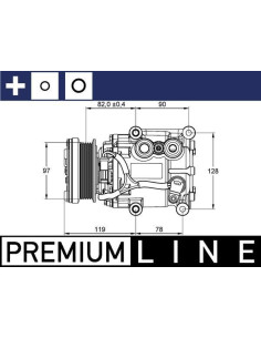 COMPATIBLE CON COMPRESSOR FORD FOCUS