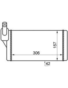 COMPATIBLE CON VOLKSWAGEN TRANSPORTER IV 70XA RADIADOR...