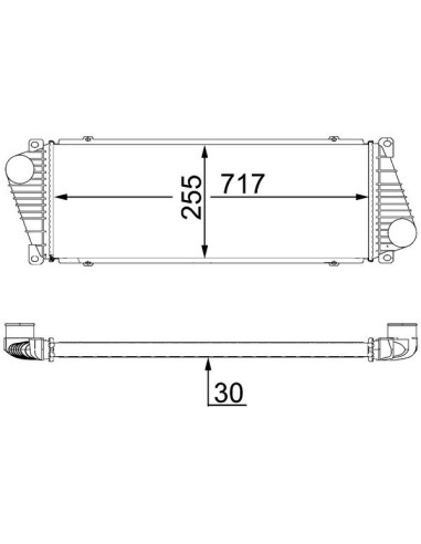 COMPATIBLE CON INTERCOOLER MERCEDES SPRINTER 2000
