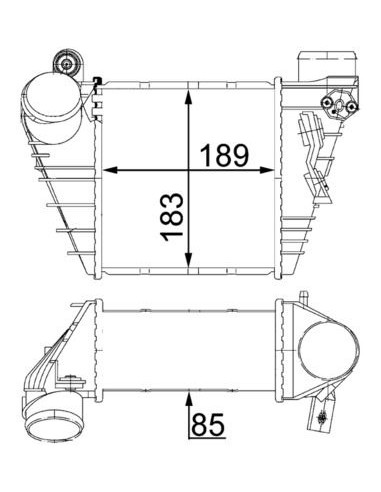 COMPATIBLE CON INTERC AUDI A3 I 9603