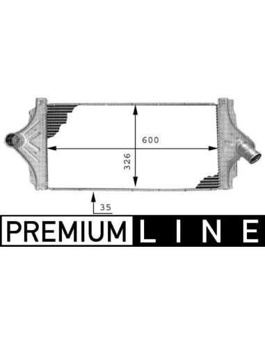 COMPATIBLE CON INTERCOOLER RENAULT ESPEJOACE...