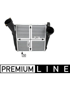 COMPATIBLE CON INTERCOOLER VOLKSWAGEN TOUAREG PORSCHE...