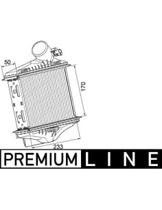 COMPATIBLE CON INTERCOOLER MCC SMART FORTWO 0.8 CDI 07