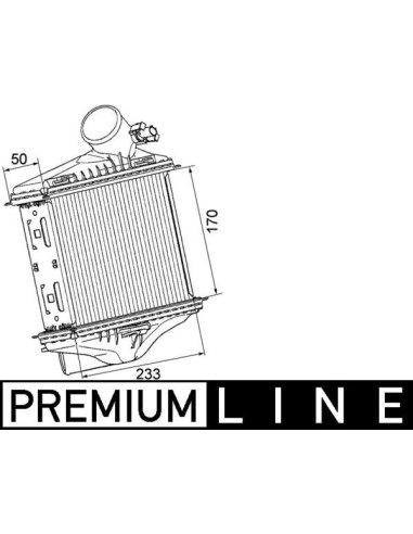 COMPATIBLE CON INTERCOOLER MCC SMART FORTWO 0.8...