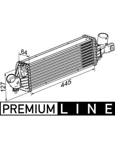 COMPATIBLE CON INTERCOOLER NISSAN PRIMERA 2002