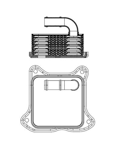 COMPATIBLE CON RADIADOR OLEO SEAT IBIZA IV...