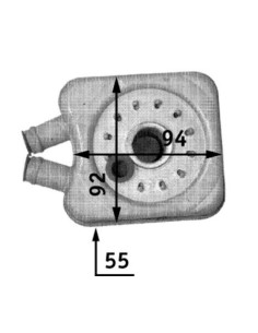 COMPATIBLE CON RADIADOR OLEO VOLKSWAGEN