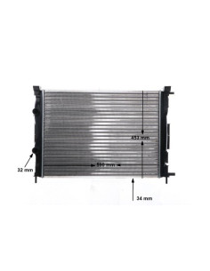 COMPATIBLE CON RADIADOR RENAULT MEGANE 1.9 DCI 2002