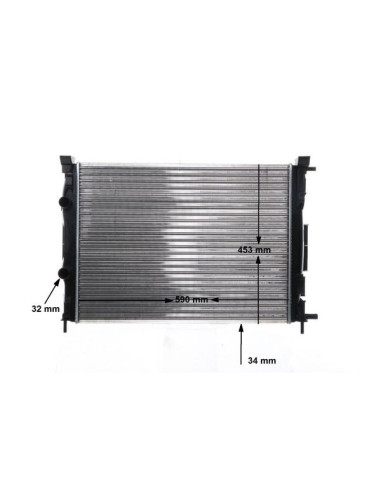 COMPATIBLE CON RADIADOR RENAULT MEGANE 1.9 DCI...
