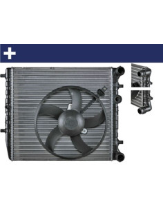 COMPATIBLE CON RADIADOR SKODA FABIA 1.0 1.2 1.4 99