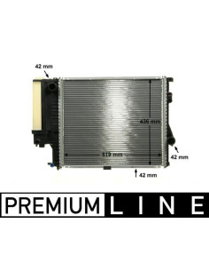 COMPATIBLE CON RADIADOR BMW 5 E39 520 i 523 i ALT...