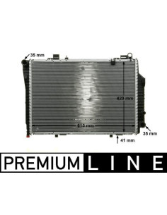 COMPATIBLE CON RADIADOR MERCEDES CLASE C W202