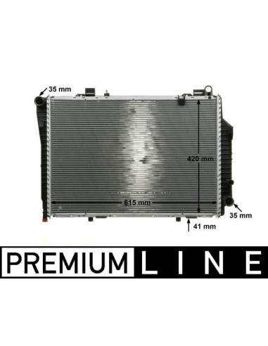 COMPATIBLE CON RADIADOR MERCEDES CLASE C W202