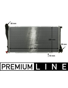 COMPATIBLE CON RADIADOR BMW 5 E39 7 E38 520 d 525 d