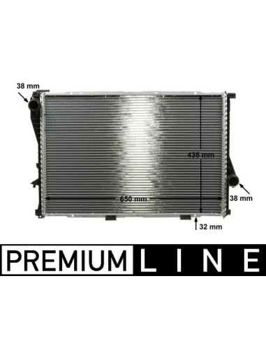 COMPATIBLE CON RADIADOR BMW 5 E39 7 E38 520 i...