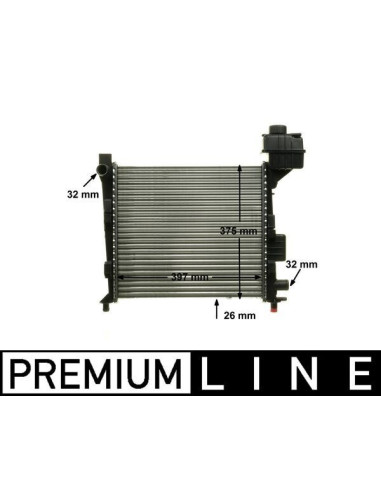 COMPATIBLE CON RADIADOR MERCEDES CLASE A W168 !