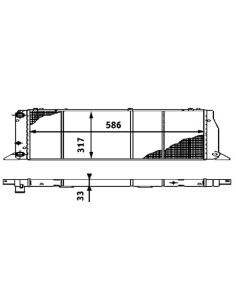 COMPATIBLE CON RADIADOR VOLKSWAGEN 80 III 80 IV CABRIOLET...