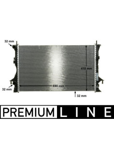 COMPATIBLE CON RADIADOR RENAULT ESPEJOACE III,IV LAGUNA II