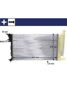 COMPATIBLE CON RADIADOR PSA ZX 306