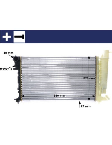 COMPATIBLE CON RADIADOR PSA ZX 306