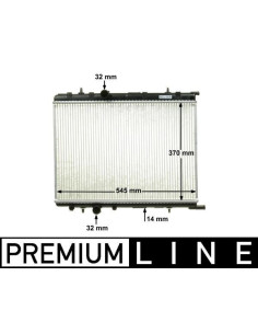 COMPATIBLE CON RADIADOR PSA 307 XSA 1.4 1.6 2.0 8MK376718054