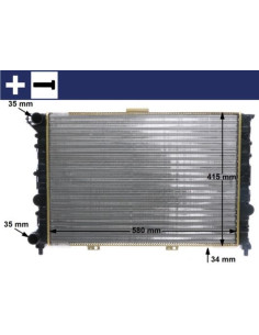 COMPATIBLE CON RADIADOR FIAT GROUP 156 1.6 16V T.SPARK