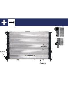 COMPATIBLE CON RADIADOR FIAT GROUP 156 1.8 16V T.SPARK 2.5