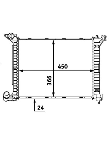 COMPATIBLE CON RADIADOR MINI ONE 1.4 D  !