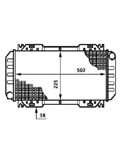 COMPATIBLE CON RADIADOR FORD FIESTA 1.0 1.1 8389 !