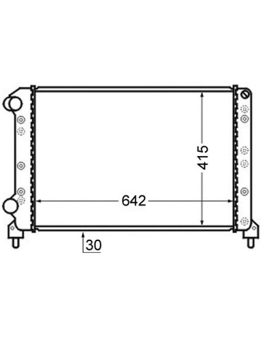 COMPATIBLE CON RADIADOR FIAT DOBLO 1.9D JTP 01
