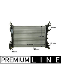 COMPATIBLE CON RADIADOR OPEL CORSA D 1.0 1.2 1.4 06