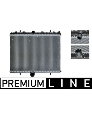 COMPATIBLE CON RADIADOR CITROEN C8 SCUDO 07 EA, EB