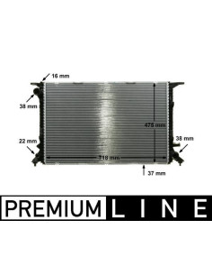 COMPATIBLE CON RADIADOR AUDI A4 2.7 TDI 07
