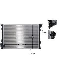 COMPATIBLE CON RADIADOR MINI COOPER 1.4 0103