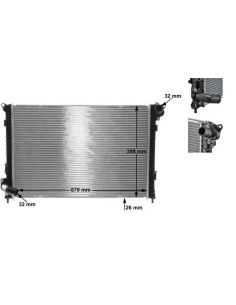 COMPATIBLE CON RADIADOR MINI COOPER 1.6 16V 2003