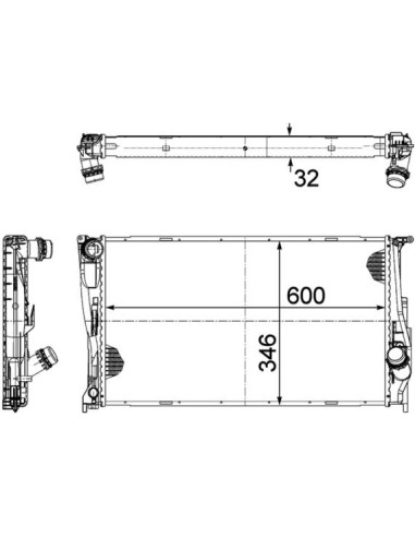 COMPATIBLE CON BMW S 3 E90 320D 325D 07