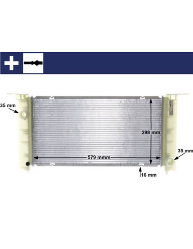 COMPATIBLE CON RADIADOR FIAT STILO 1.2,1.4,1.6 01