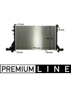 COMPATIBLE CON RADIADOR RENAULT MASTER 2.3DCI 10