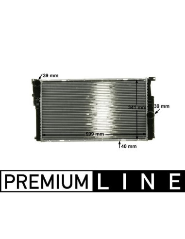 COMPATIBLE CON RADIADOR BMW SERIE 1 12