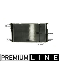 COMPATIBLE CON RADIADOR BMW SERIE 1 12