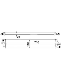 COMPATIBLE CON RADIADOR RENAULT MASTER 2.3D 10