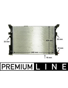 COMPATIBLE CON RADIADOR MERCEDES A B