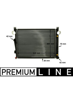 COMPATIBLE CON RADIADOR MERCEDES CLASE S W220