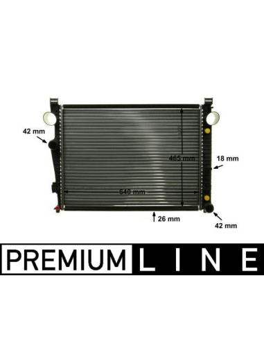 COMPATIBLE CON RADIADOR MERCEDES CLASE S W220