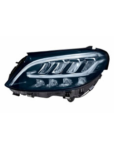 FAROL ESQ LED MERCEDES C W205 2018.09-