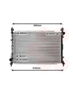 COMPATIBLE CON ALFA 145 146 1.3 1.6 1.7 RADIADOR 731251